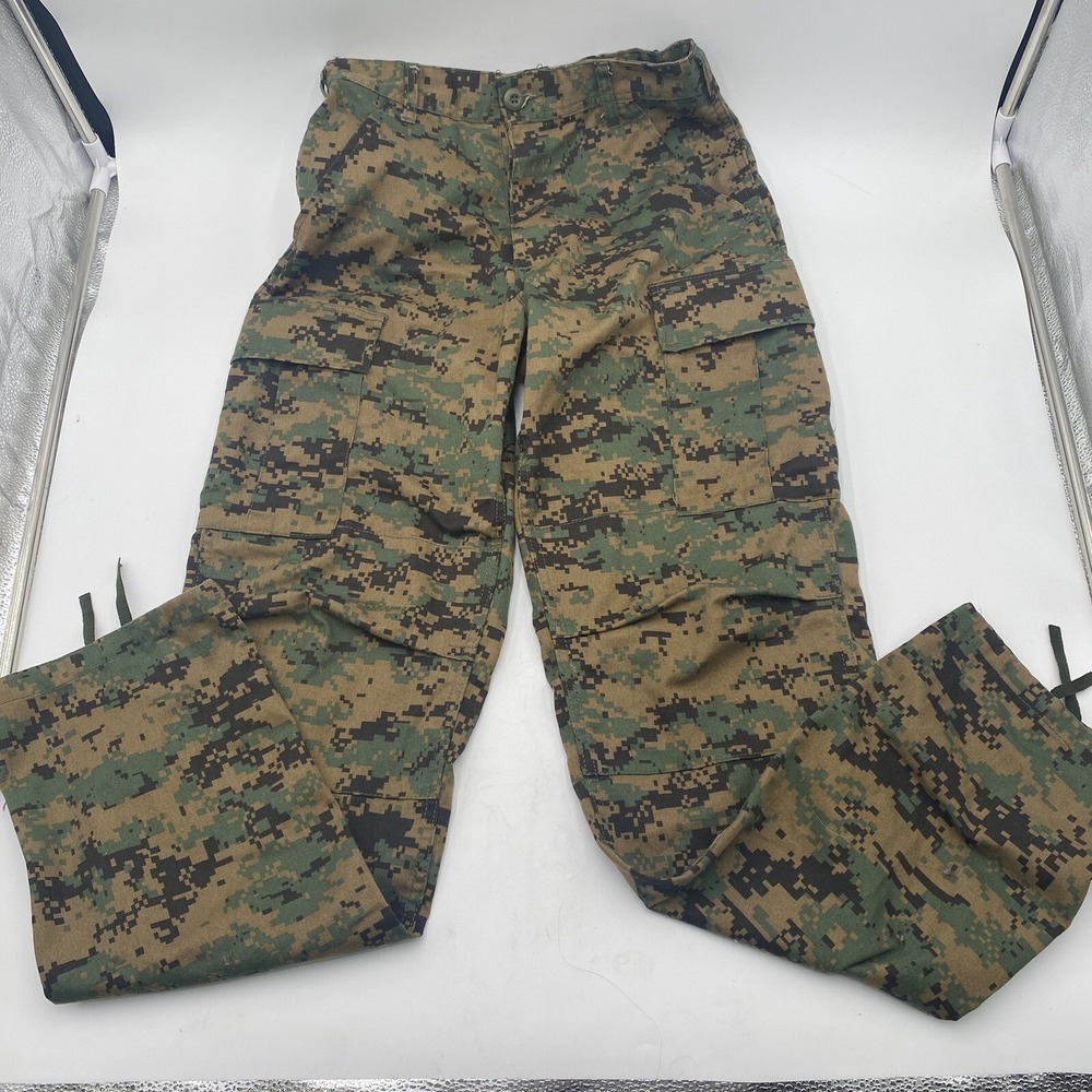Marpat Pants XSmall Regular Woodland Camouflage MCCUU U.S. Marines Military Camo